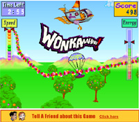 Willy Wonka Crazy Candy Creation Game